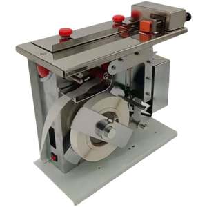 Machine d'étiquetage semi-automatique à angle droit pour boîtes en carton, boîtes métalliques, boîtes de thé, produits cosmétiques, boîtes d'écouteurs - Product Image 6