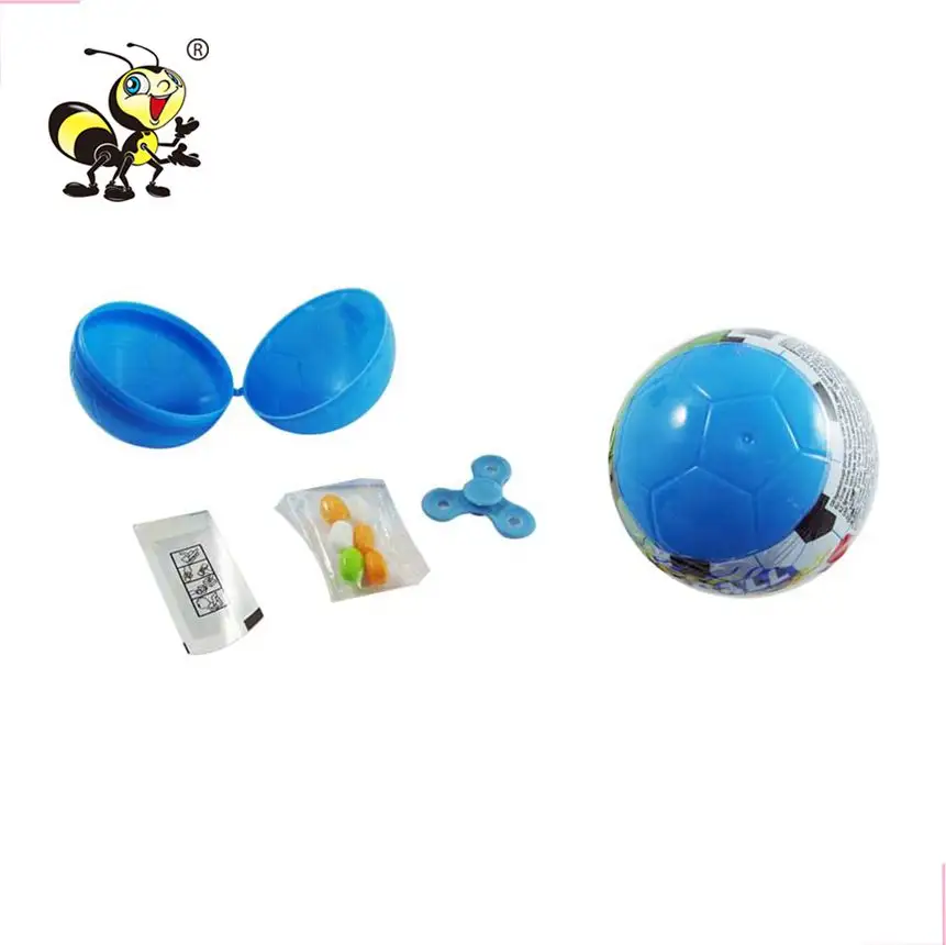 Çocuk oyuncağı şeker ve şekerleme top şekli oyuncaklar futbol sürpriz oyuncak Mini komik tatlı Shantou çocuklar Huevos Sorpresa