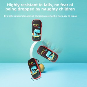 Astuccio per cancelleria per bambini, scuola primaria, classi 1-3, chiusura con cerniera, design animale, astuccio pratico di grande capacità, blu - Product Image 2