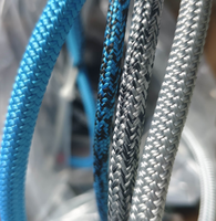 Fibre UHMWPE personnalisée de 8 mm et 10 mm, haute résistance, résistante à l'usure, légère, résistante aux coupures, résistante à la corrosion, anti-impact