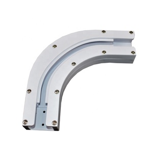 Vườn Điện Rèm Theo Dõi Kết Nối 90 Độ Doanh Tự Động Bán Buôn Rèm Theo Dõi Cực Phụ Kiện - Product Image 4