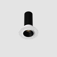 Spot encastré moderne réglable sans cadre en aluminium COB 6W anti-éblouissement pour plafond, source lumineuse cachée pour la maison