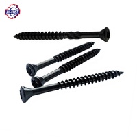 Vis autotaraudeuses à tête bombée plate noire Style ovale vis à bois autotaraudeuse en bois Allen hexagonale Torx vis autotaraudeuse ovale noire