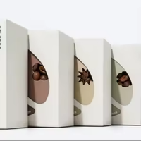 Boîtes d'emballage en carton à prix compétitif du fabricant, avec design pliable et suspendable, pour café, mocha, latte