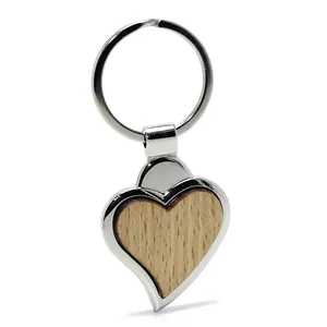 LLavero de madera con forma de corazón, llavero de madera con forma de corazón, regalo de boda, recuerdo, regalo de fiesta, promoción