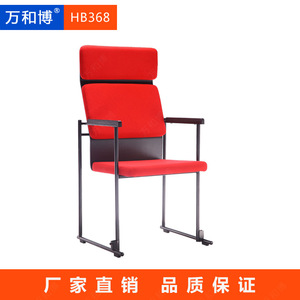 Silla de reuniones Manwa Expo HB366 de tela con tablero de escritura para sala de capacitación y uso en conferencias - Product Image 3
