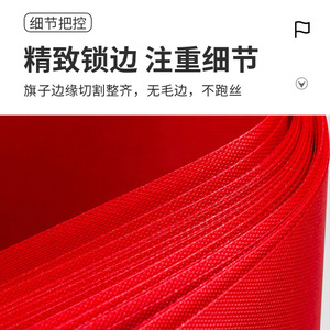 Drapeaux personnalisés en polyester, bannière extérieure pour les équipes scolaires, les sports, les concerts, les entreprises - Product Image 4