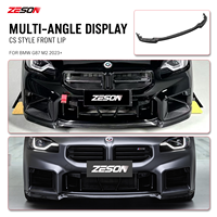 Lame avant en fibre de carbone sèche style CS pour BMW M2 G87 Coupé 2023+