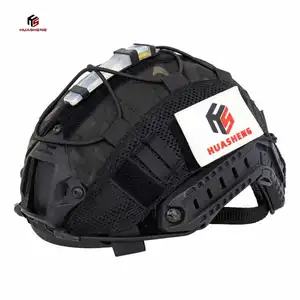 Casco de combate de camuflaje para exteriores, protector táctico de tela sin casco, venta al por mayor de fábrica