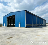Edificio Moderno de Estructura de Acero Prefabricado para Producción Industrial Pesada, Fábrica de Estructuras de Acero