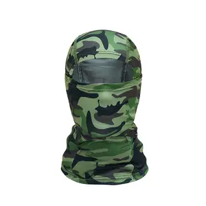 Groothandel Polyester Cool Design Camouflage Ski Masker Multicolor Balaclava Voor Motorfiets