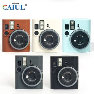 Funda Protectora de Silicona Suave Resistente al Desgaste, Color Sólido, para Fuji <span class=keywords><strong>Instax</strong></span> Mini41 y Accesorios de Cámara DSLR, Funda para Cámara - Product Image 5