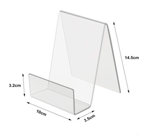 מותאם אישית tabletop נקה <span class=keywords><strong>a6</strong></span> אקריליק פתוח עבור מגזין חנות ספרים - Product Image 3