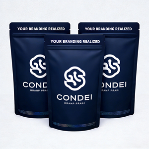 ถุงพลาสติก PE แบบมีซิปล็อคพิมพ์ลายตามสั่ง สำหรับใส่เค้กและอาหารเด็ก ป้องกันกลิ่น รีไซเคิลได้ ขนาด 3.5 กรัม แบบ Cali Pack ผลิตตามสั่ง - Product Image 4