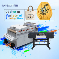 Baysoon Power A1 Hotselling T-shirts I3200 Powder Shaker Impression Transferts dtf pour Tshirt Impression Nouveau 24 Pouces Double dtff