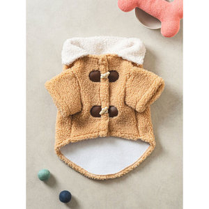 Porgle Tteokbokki elegante abrigo de lujo XL para mascotas clásico patrón sólido ropa para perros accesorio de invierno y verano para el calor - Product Image 1