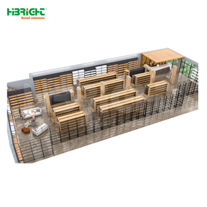 Diseño de estanterías moderno con refrigeración de bajo consumo para supermercados - Product Image 1