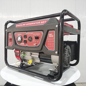 เครื่องกำเนิดไฟฟ้าแบบพกพาของจีน 220V ไฟฟ้า 10kw 8500w 3000w 5kw ดีเซล เบนซิน สำหรับใช้ในบ้าน - Product Image 3