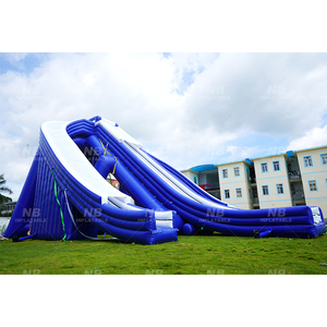 Tobogán Acuático Inflable Comercial para Adultos, Tobogán de Playa Largo en Venta, Tobogán Acuático Inflable para Parques Acuáticos - Product Image 2