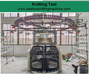 Dubbele Jersey Eastino Interlock 30 "32gg En 38" 32gg <span class=keywords><strong>2</strong></span> <span class=keywords><strong>2</strong></span> + <span class=keywords><strong>2</strong></span> Cam Feeders Machine - Product Image 1