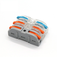 Connecteurs d'épissure rapide universels LT-211 bornes de fil enfichables 1P pour 0.2-4.0mm ² LED Power Electric Wire Copper