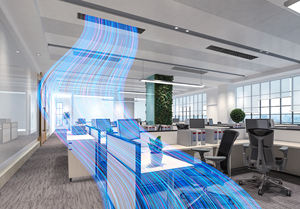 เครื่องปรับอากาศไฮเออร์ วีอาร์เอฟ แบบหลายโซน ติดตั้งภายในอาคาร พร้อมระบบดีซีอินเวอร์เตอร์ และคอมเพรสเซอร์มิตซูบิชิ อีวีไอ สโครล - Product Image 2