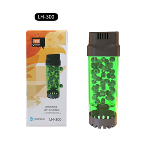 QANVEE Lit fluidisé rectangulaire en plastique 500L Volume Accessoire d'aquarium pour salon avec matériau filtrant K1 Boîte de filtre Emballage - Product Image 1