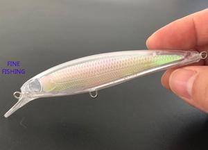 Meistverkaufter unlackierter Angelköder 114mm 11g Blanko-Crankbait-Köder Künstlicher Köderkörper 366 auf Lager Kostenlose Augen 114MM Fein - Product Image 3