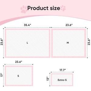 Muestra Gratis de Almohadillas Absorbentes para Mascotas, Almohadillas Desechables para Cachorros de Secado Rápido, Almohadillas para Orina de Perros, Almohadillas de Entrenamiento para Mascotas - Product Image 2