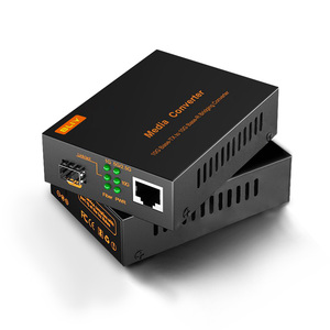 BLIY 10G SFP มีเดียคอนเวอร์เตอร์ RJ45 อะแดปเตอร์อีเธอร์เน็ตไฟเบอร์ออปติก 10Gbps ปลั๊กแอนด์เพลย์ - Product Image 3