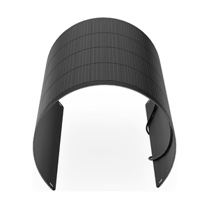 Panneau Solaire Photovoltaïque Flexible 100% 50W/100W Noir Monocristallin 22,5% d'Efficacité 1000x600mm Taille Cellule 125mmx125mm pour <span class=keywords><strong>Camping</strong></span>-<span class=keywords><strong>car</strong></span> - Product Image 2