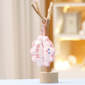 Thiết kế mới Fluffy cá mập đồ chơi sang trọng thiết kế mới mềm biển động vật nhồi bông Keychain và mặt dây chuyền tùy chỉnh Cá Hề cho quà tặng khuyến mãi - Product Image 5