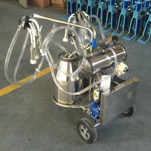 Machine à traire mobile de pompe à vide de productivité élevée Machine à traire portative de chèvre de vache de ferme laitière à <span class=keywords><strong>vendre</strong></span> - Product Image 5