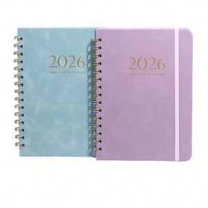 Agenda Académica, Cuaderno Planificador Semanal y Mensual, Libro de Horarios, Tapa Dura, Agenda Escolar para Maestros y Estudiantes con Pestañas, Regalo Promocional - Product Image 1