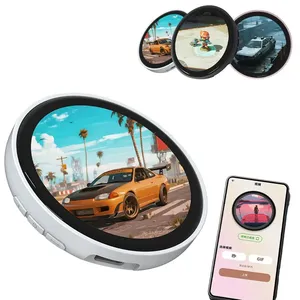 Insignia Inteligente Multifuncional con IA, Pantalla HD de 1.85 Pulgadas, Transmisión Bluetooth, Pin Electrónico Digital, Larga Duración de Batería, Logotipo Personalizable - Product Image 1
