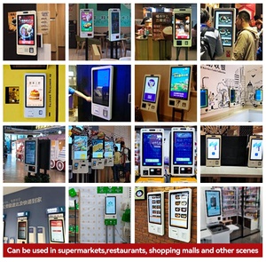 Usingwin 21.5 Inch Tự Dịch Vụ Đặt Hàng Thanh Toán Thẻ Thanh Toán Thiết Bị Đầu Cuối Máy <span class=keywords><strong>Kiosk</strong></span> Cho Nhà Hàng Thực Phẩm Cửa Hàng Với Phần Mềm - Product Image 6