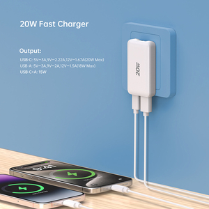 <span class=keywords><strong>Cargador</strong></span> USB C Plegable <span class=keywords><strong>de</strong></span> 20 W, <span class=keywords><strong>Cargador</strong></span> Rápido PD para Teléfono Móvil, Tipo C para Galaxy, Redmi, <span class=keywords><strong>iPad</strong></span>, iPhone, Adaptador <span class=keywords><strong>de</strong></span> 20 W, <span class=keywords><strong>Cargador</strong></span> <span class=keywords><strong>Original</strong></span> - Product Image 4