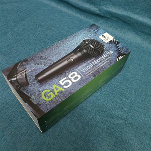 ไมโครโฟนไดนามิกแบบมีสาย PGA58 สินค้าขายดีสำหรับการใช้งานข้ามประเทศ เหมาะสำหรับร้องคาราโอเกะที่บ้าน การแสดงบนเวที และการร้องเพลงสด - Product Image 2
