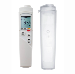 Thermomètre infrarouge Testo 826-T4 original et neuf avec sonde de pénétration laser pour aliments (optique 6:1) - Product Image 2
