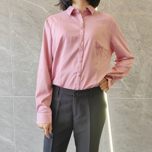 Chemise professionnelle pour femme, nouvelle collection printemps-automne, extensible, couleur unie, tendance - Product Image 2