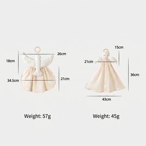 Simpatico Peluche Angelo Neonato, Giocattolo di Peluche Colomba Portafortuna per la Dentizione del Bambino, Compagno di Sonno Rilassante - Product Image 3