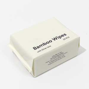 Nhà Máy Tùy Chỉnh Dùng Một Lần Tre Viscose Mặt Khăn Phân Hủy Sinh Học Xl Khô Mặt Khăn Lau Mềm Sạch Trên Khuôn Mặt Khăn Cho Da Nhạy Cảm - Product Image 4