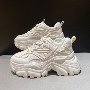 Chaussures de style de réveil décontractées pour femmes respirantes Chaussures épaisses Tide Daddy Chunky pour femmes - Product Image 5