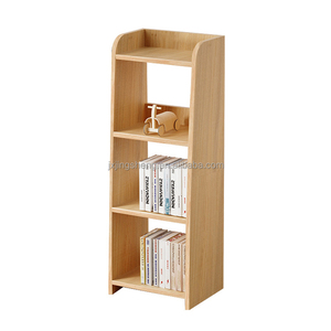 Bibliothèque en bois massif à 3 niveaux avec cubes <span class=keywords><strong>de</strong></span> <span class=keywords><strong>rangement</strong></span> Bibliothèque pour enfants pour <span class=keywords><strong>la</strong></span> chambre d'école ou le salon - Product Image 2