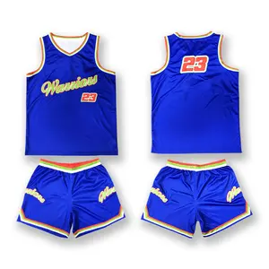 Últimas Basquete Jersey Design Applique Bordado Logotipo Personalizado Mesh Juventude Basquete Uniforme