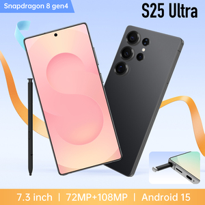 Fotocamera da 108MP 8 Elite Mobile S25Ultra con Risoluzione dello Schermo 4K e <span class=keywords><strong>Tastiera</strong></span> Qwerty per Uso Quotidiano - Product Image 4