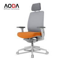 Chaise de bureau ergonomique multifonction avec mécanisme de pesée automatique, certifiée BIFMA, chaise de bureau en tissu, Sillas De Escritorio