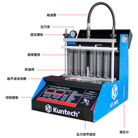 Testeur de nettoyage d'injecteurs manuel KUNTECH KT-9601 avec étui rigide