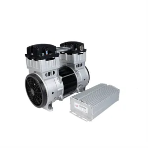 Pompe à vide sans huile OL1500D compresseur d'air cc grand débit 280L/Min peut être personnalisé palan à vide 24V48V