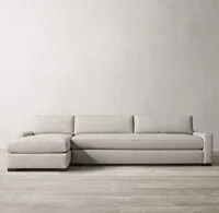 Sofá Seccional Sassanid, Gran Oferta, Minimalista, Súper Cómodo, de Lujo, para Sala de Estar, con Chaise Longue y Asiento de Banco